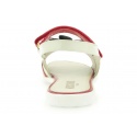 SANDAŁY MOSCHINO 25479 BIANCO ROSSO BIANCO NERO