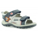 SANDAŁY NATURINO 5674 9103 NAVY BIANCO GRIGIO