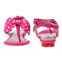 Sandals LOVE MOSCHINO SANDALO FUCHSIA BIANCO | EN