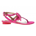 Sandals LOVE MOSCHINO SANDALO FUCHSIA BIANCO | EN