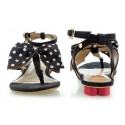 Sandals LOVE MOSCHINO SANDALO NERO BIANCO | EN