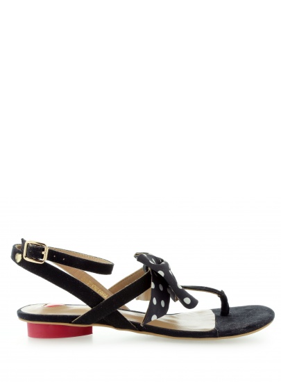 Sandals LOVE MOSCHINO SANDALO NERO BIANCO | EN