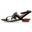 Sandals LOVE MOSCHINO SANDALO NERO BIANCO | EN