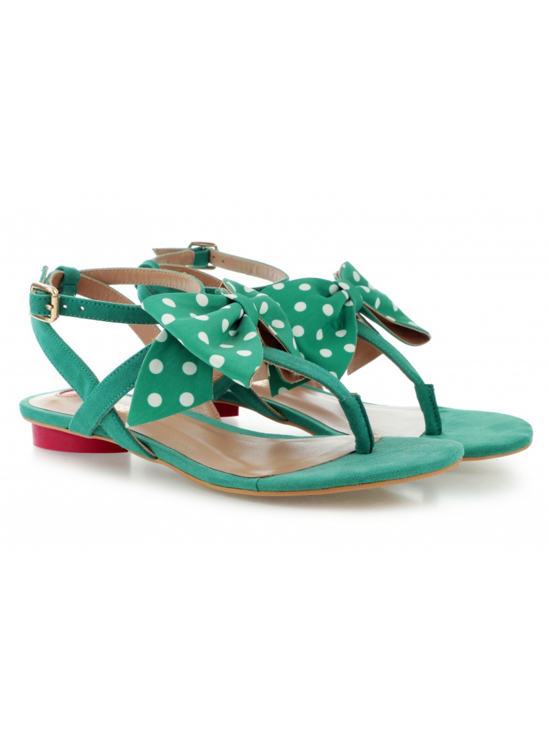 Sandals LOVE MOSCHINO SANDALO VERDE BIANCO | EN