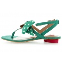 Sandals LOVE MOSCHINO SANDALO VERDE BIANCO | EN