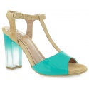 CZÓŁENKA LOVE MOSCHINO LM16579C0ZJO180A VERDE BEIGE