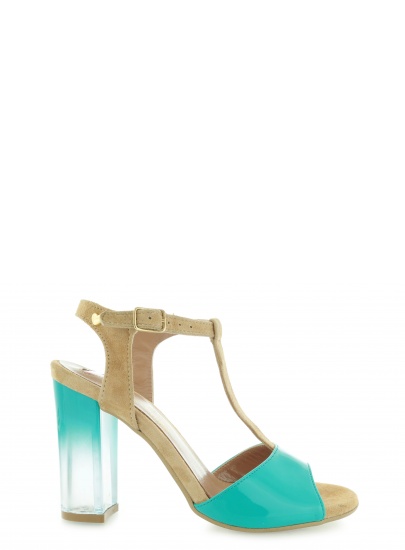 CZÓŁENKA LOVE MOSCHINO LM16579C0ZJO180A VERDE BEIGE