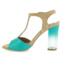 CZÓŁENKA LOVE MOSCHINO LM16579C0ZJO180A VERDE BEIGE