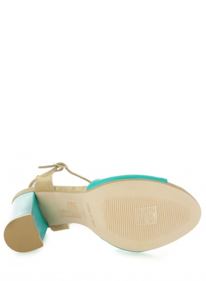 CZÓŁENKA LOVE MOSCHINO LM16579C0ZJO180A VERDE BEIGE