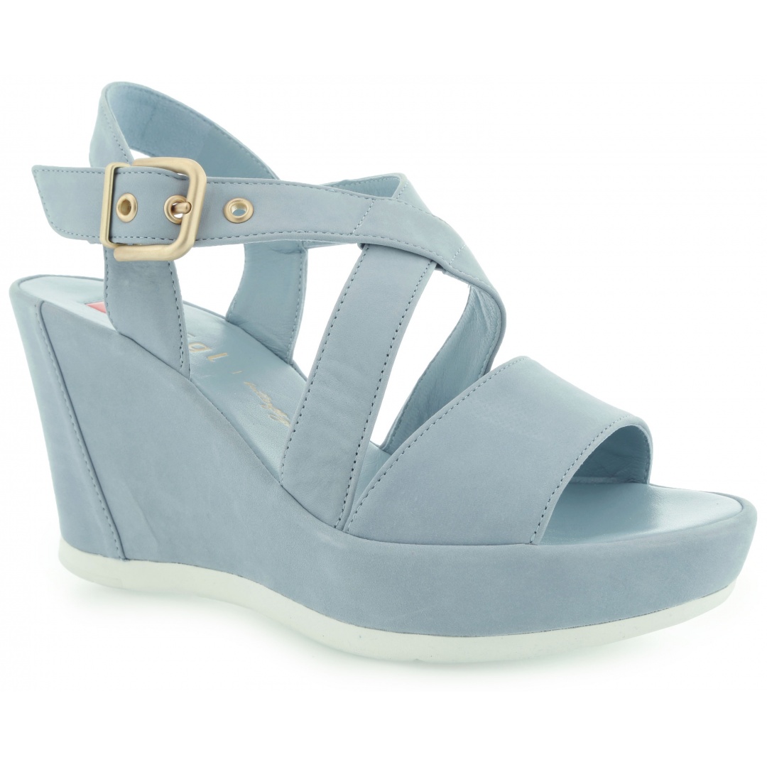 SANDAŁY HOGL 6623 NABUK SKYBLUE