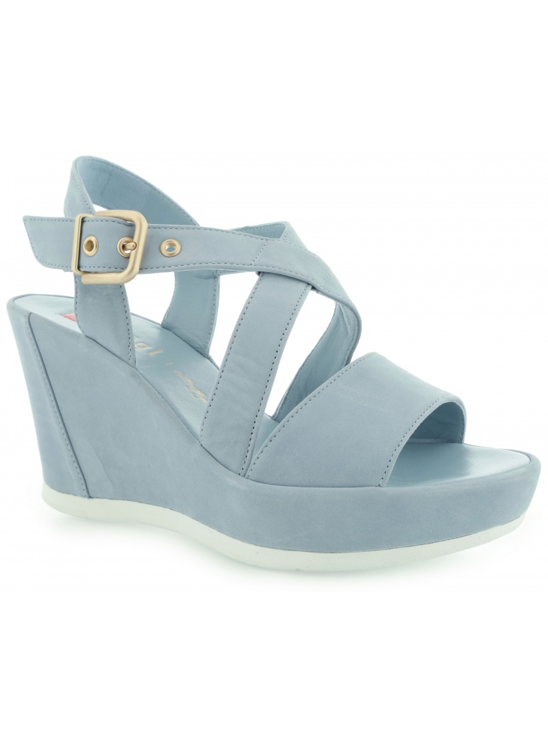 SANDAŁY HOGL 6623 NABUK SKYBLUE