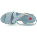 SANDAŁY HOGL 6623 NABUK SKYBLUE