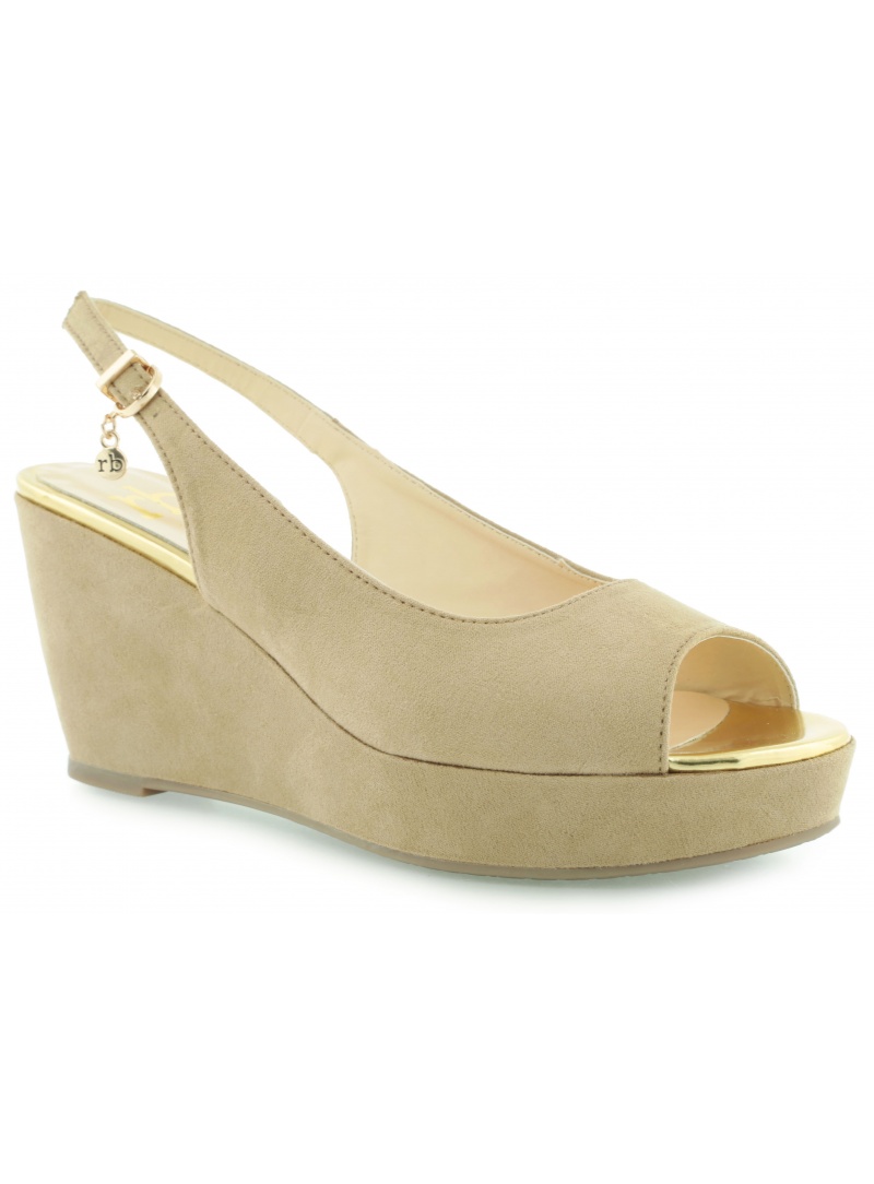 Wedges ROCCOBAROCCO TABU BEIGE | EN