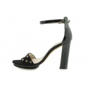 SANDAŁY CLARKS SPICED CURTAIN BLACK SUEDE