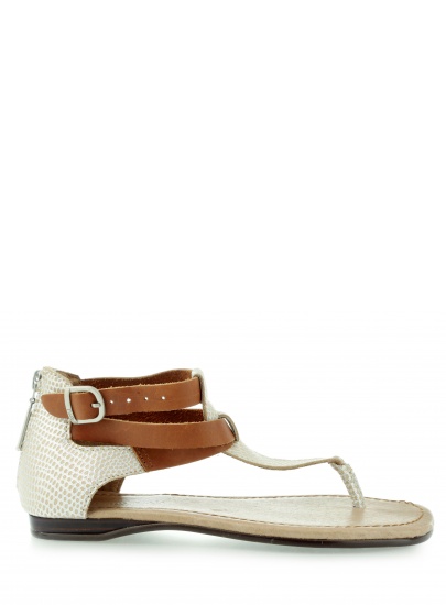 SANDAŁY EMU BURNBERRY ZIP SILVER