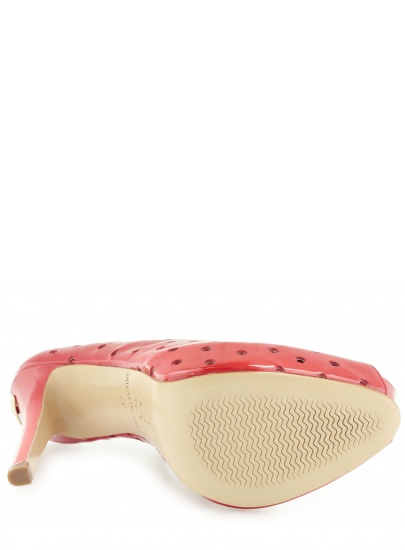 BOTKI VALENTINO SPUNTATINA 1/2 VITELLO VERNICE ART. 5082 ROSSO