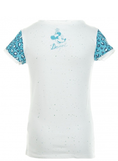 BLUZKA DESIGUAL T-SHIRT VOS HORIZON BLUE