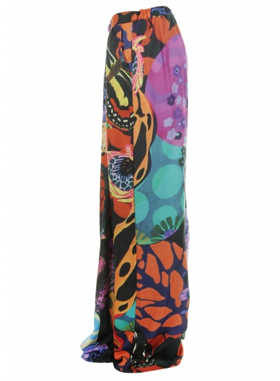 SPODNIE DESIGUAL BY L PANT ORANGE ORANGERY