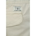 Chłopięce Spodnie TOMMY HILFIGER Freddy Chino Garment Dyed Oyster Gray