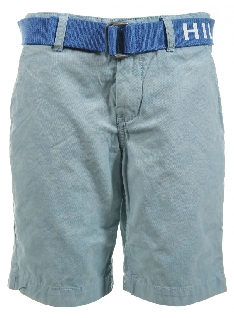 Chłopięce Szorty TOMMY HILFIGER Rock Chino Short Camouflage Chambray Blue