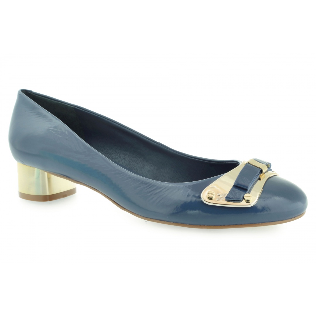 CZÓŁENKA GUESS LEAN BALLERINA PATENT FL5LEAPAT02 BLUE