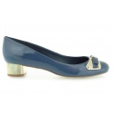 CZÓŁENKA GUESS LEAN BALLERINA PATENT FL5LEAPAT02 BLUE