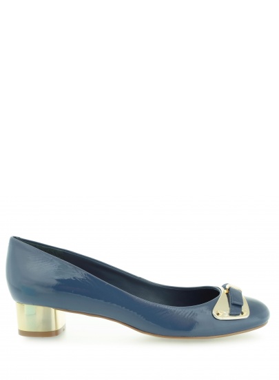 CZÓŁENKA GUESS LEAN BALLERINA PATENT FL5LEAPAT02 BLUE