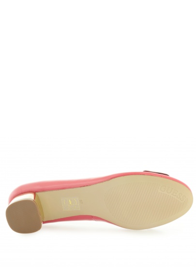 CZÓŁENKA GUESS LEAN BALLERINA PATENT FL5LEAPAT02 CORAL