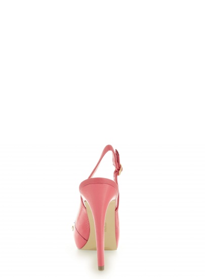 CZÓŁENKA GUESS PITANE SPUNTATO OPEN TOE PATENT