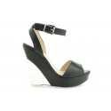 SANDAŁY GUESS LICIE ZEPPA WEDGE LEATHER