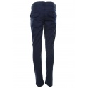 Chłopięce Spodnie TOMMY HILFIGER Freddy Chino Garment Dyed Medieval Blue