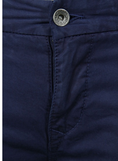 Chłopięce Spodnie TOMMY HILFIGER Freddy Chino Garment Dyed Medieval Blue