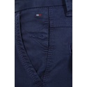 Chłopięce Spodnie TOMMY HILFIGER Freddy Chino Garment Dyed Medieval Blue