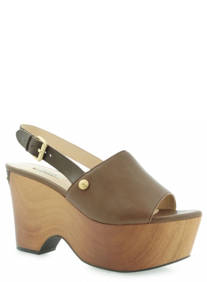 SANDAŁY GUESS TRICIE ZEPPA WEDGE LEATHER