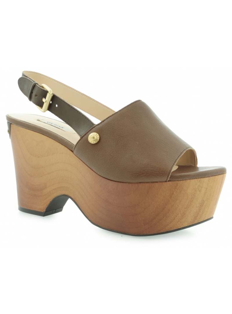 SANDAŁY GUESS TRICIE ZEPPA WEDGE LEATHER