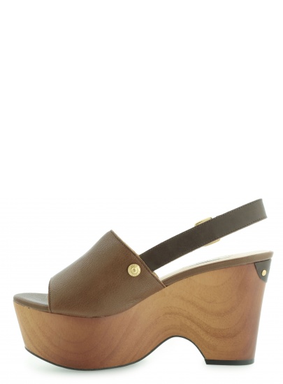 SANDAŁY GUESS TRICIE ZEPPA WEDGE LEATHER