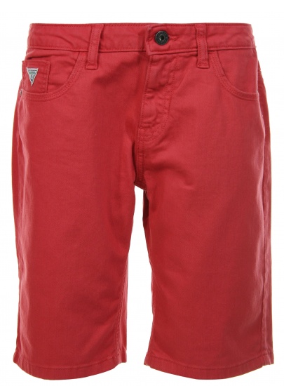 CHŁOPIĘCE KRÓTKIE SPODENKI GUESS BERMUDA RED