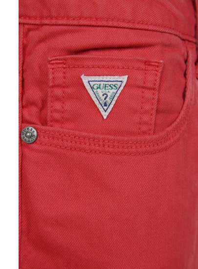 CHŁOPIĘCE KRÓTKIE SPODENKI GUESS BERMUDA RED