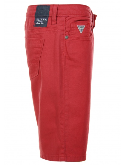 CHŁOPIĘCE KRÓTKIE SPODENKI GUESS BERMUDA RED