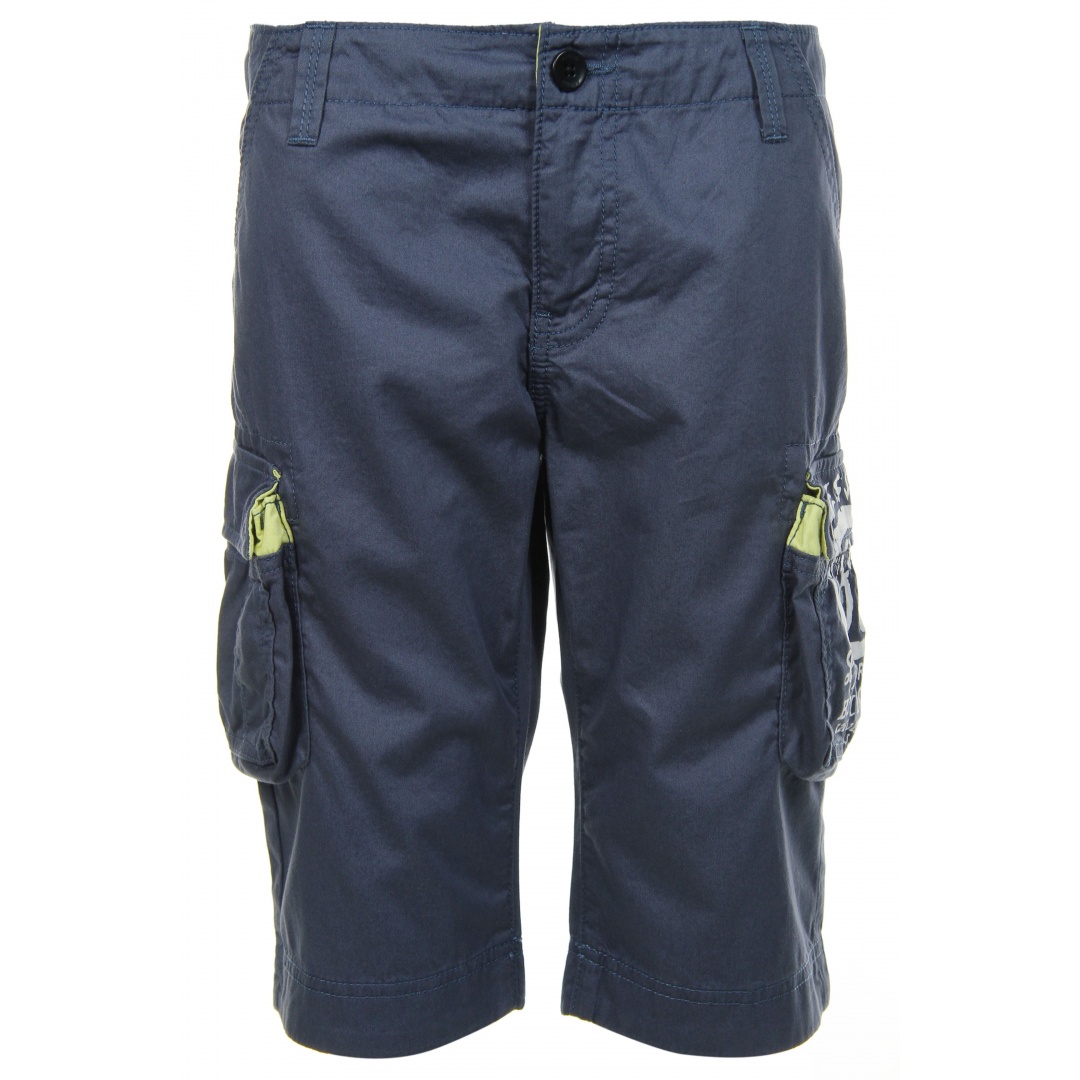 CHŁOPIĘCE KRÓTKIE SPODENKI GUESS BERMUDA NAUTICAL BLUE