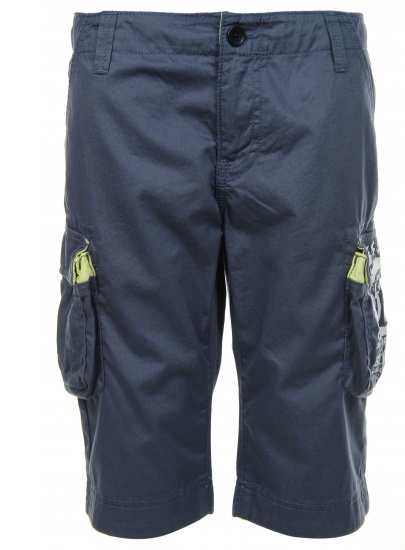 CHŁOPIĘCE KRÓTKIE SPODENKI GUESS BERMUDA NAUTICAL BLUE