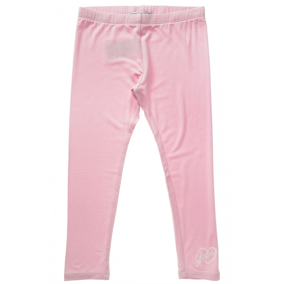 LEGGINSY DLA DZIEWCZYNKI GUESS LEGGINS CANDY PINK