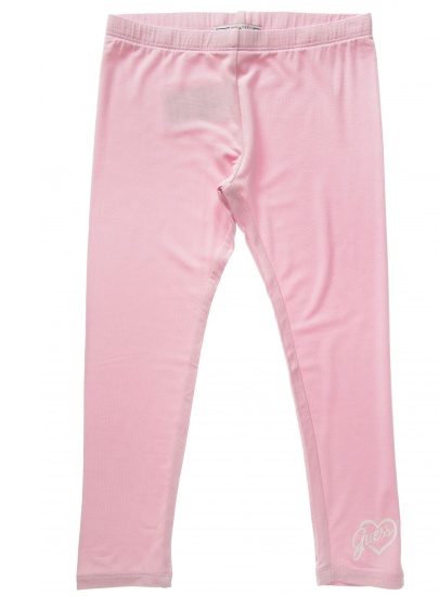 LEGGINSY DLA DZIEWCZYNKI GUESS LEGGINS CANDY PINK