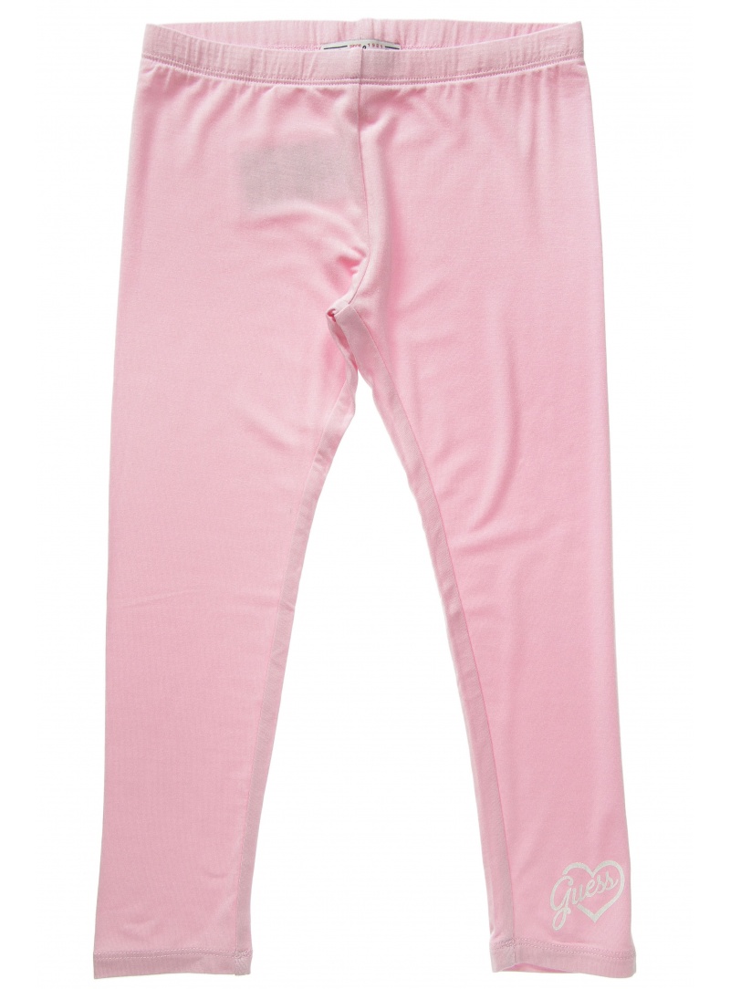LEGGINSY DLA DZIEWCZYNKI GUESS LEGGINS CANDY PINK