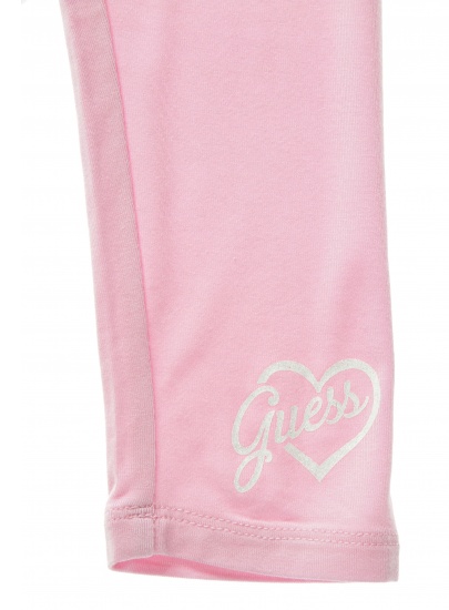 LEGGINSY DLA DZIEWCZYNKI GUESS LEGGINS CANDY PINK