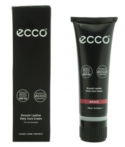 ECCO SMOOTH LEATHER CARE CREAM - PASTA PIELĘGNACYJNA CZERWIEŃ BRICK