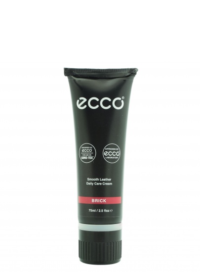 ECCO SMOOTH LEATHER CARE CREAM - PASTA PIELĘGNACYJNA CZERWIEŃ BRICK