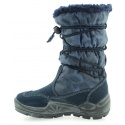ŚNIEGOWCE Z GORE-TEX PRIMIGI MARTINA E SCAMOSCIATO NYLON NAVY BLUE