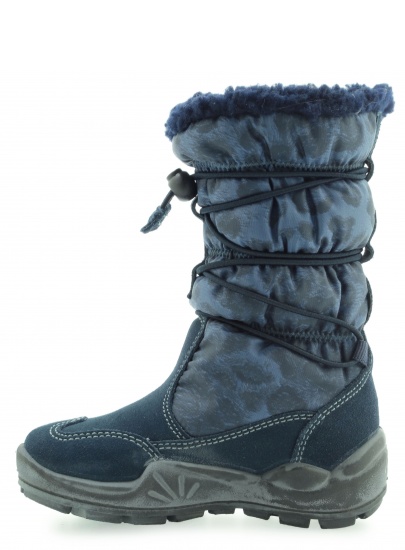 ŚNIEGOWCE Z GORE-TEX PRIMIGI MARTINA E SCAMOSCIATO NYLON NAVY BLUE