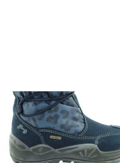 ŚNIEGOWCE Z GORE-TEX PRIMIGI MARTINA E SCAMOSCIATO NYLON NAVY BLUE